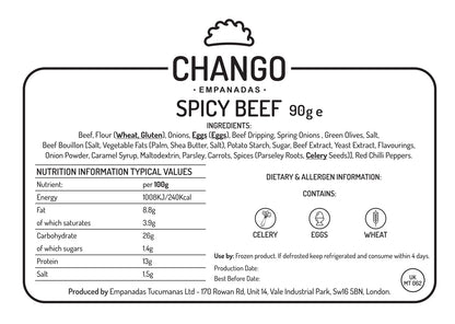 Spicy Beef (6 Units - Half a Dozen)